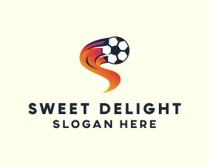 Soccer Sports League logo design