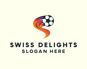 Soccer Sports League logo design