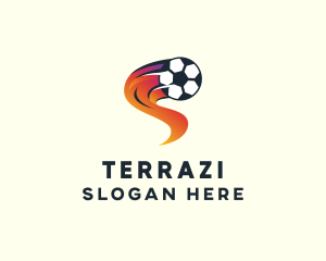 Soccer Sports League logo design