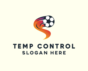 Soccer Sports League logo design