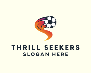 Soccer Sports League logo design