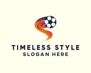 Soccer Sports League logo design