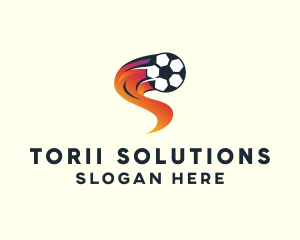 Soccer Sports League logo design