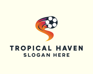 Soccer Sports League logo design