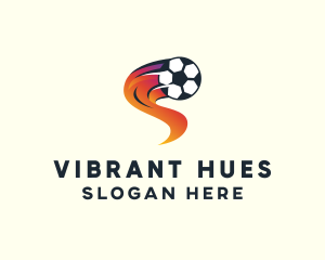 Soccer Sports League logo design