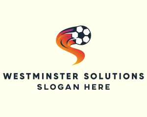 Soccer Sports League logo design