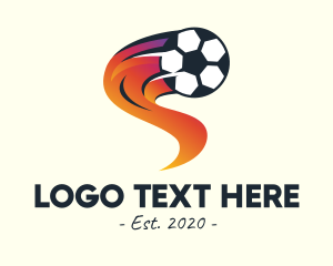 Flash - Soccer Sports League logo design