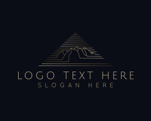 Triangle - Mountain Travel Tourism logo design