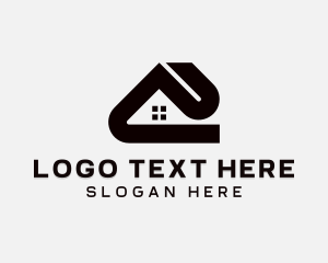 Property Roof Contractor Logo