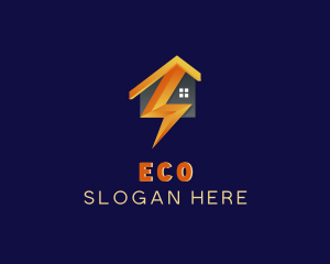 Lightning Home Electricity Logo