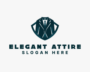 Formal - Suit Tie Formal Clothing logo design