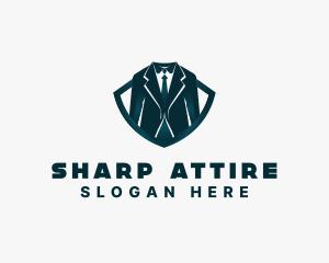 Suit - Suit Tie Formal Clothing logo design