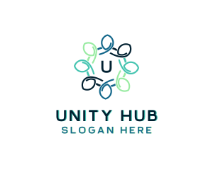Unity Community Organization  logo design