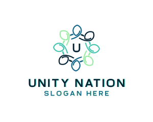 Unity Community Organization  logo design