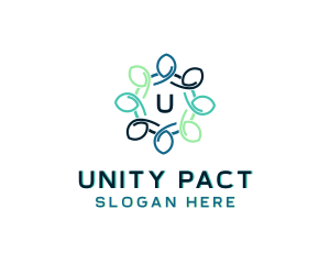 Unity Community Organization  logo design