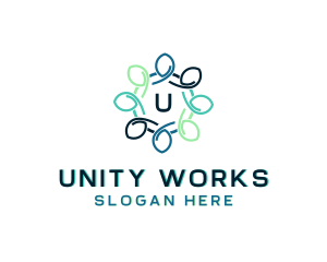 Unity Community Organization  logo design