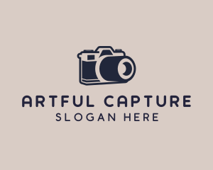 Portrait - Camera Lens Studio logo design