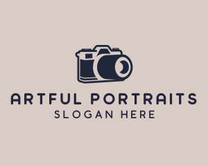 Portrait - Camera Lens Studio logo design