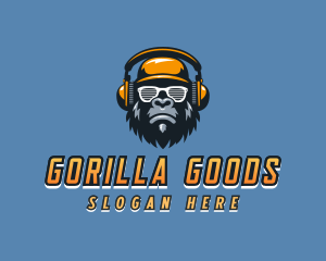 Animal Gaming Gorilla logo design