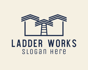 Ladder - House Ladder Maintenance logo design