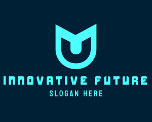 Future - Futuristic Letter U logo design