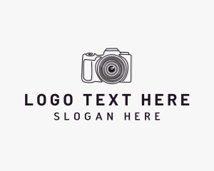 Shutter Speed - Camera Photo Studio logo design