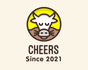 Bull - Cow Dairy Farm logo design