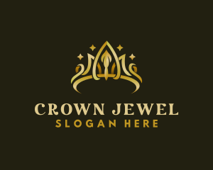 Crown - Luxury Tiara Crown logo design