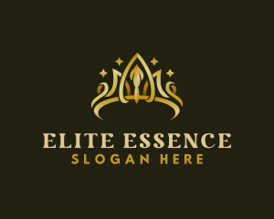 Exclusive - Luxury Tiara Crown logo design