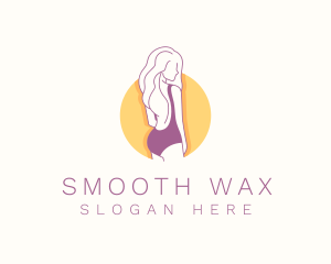 Sexy Woman Bikini logo design