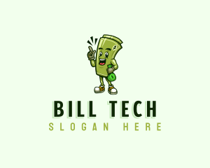 Bill - Dollar Money Bill logo design