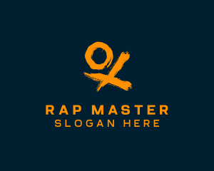 Rap - Graffiti Street Paint logo design