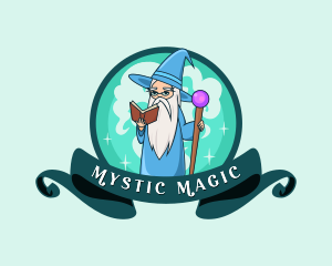 Mysterious Magic Wizard logo design