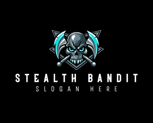 Skull Gaming Blade Logo