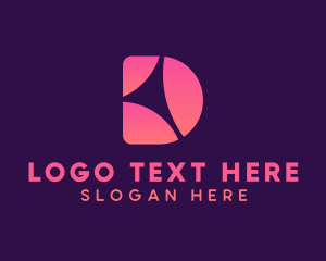 Advertising - Creative Studio  Letter D logo design