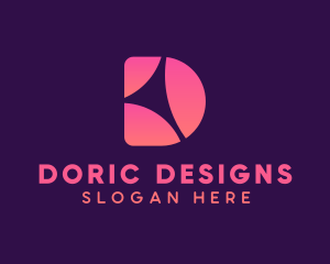 Creative Studio  Letter D logo design