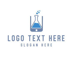 Science - Phone Lab Application logo design