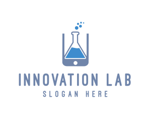 Lab - Phone Lab Application logo design