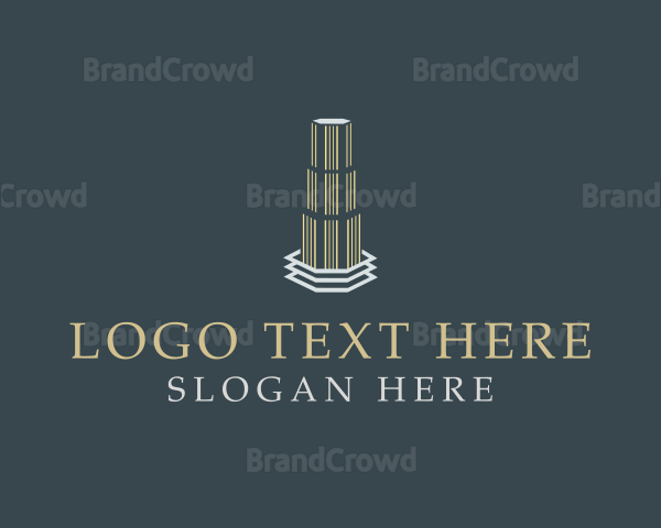Elegant Corporate Skyscraper Logo