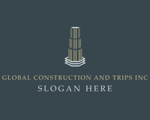 Broker - Elegant Corporate Skyscraper logo design