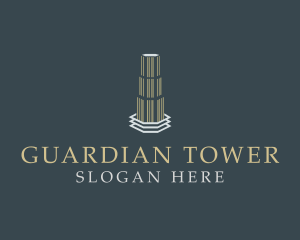 Elegant Corporate Skyscraper logo design