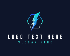 Lightning Energy Electric logo design