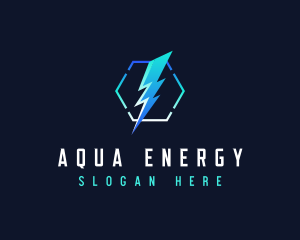 Lightning Energy Electric logo design