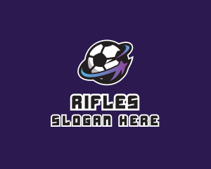 Soccer Ball Star Logo