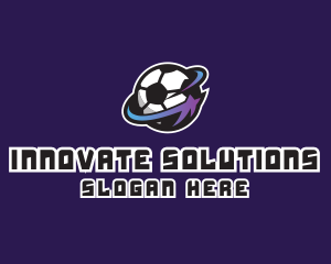 Sports Network - Soccer Ball Star logo design
