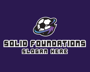 Sports Channel - Soccer Ball Star logo design