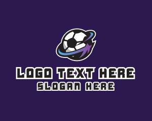 Football - Soccer Ball Star logo design