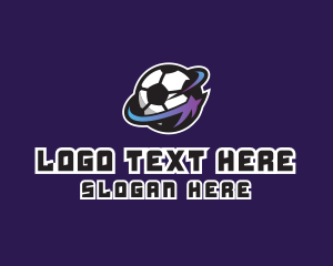 Soccer Ball Star Logo