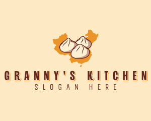 Chinese Dumplings Food logo design