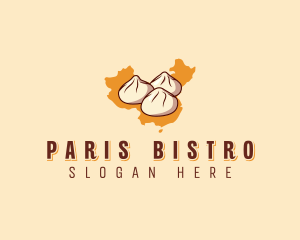 Chinese Dumplings Food logo design